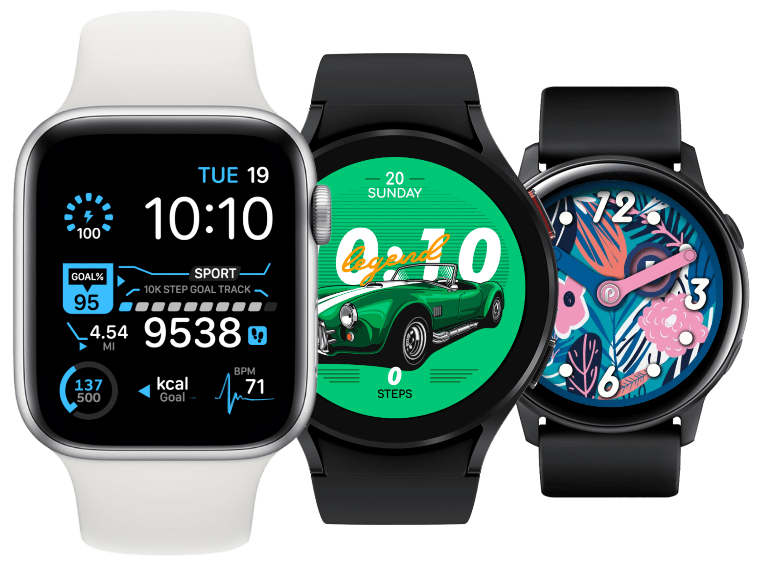 Facer - Thousands of FREE watch faces for Apple Watch, Samsung Gear S3,  Huawei Watch, and more
